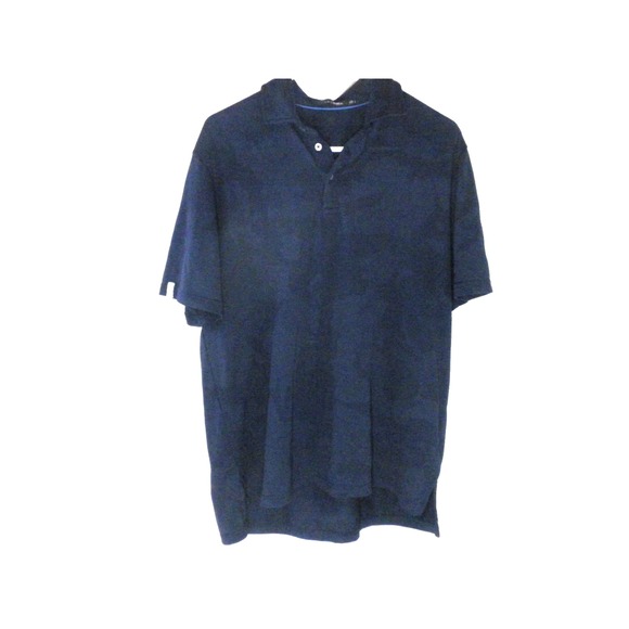 Ralph Lauren Other - Ralph Lauren Polo Shirt Mens L Blue Jacquard Camo RLX PGC Golf Logo‎ Performance